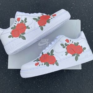 Air force 1 custom roses